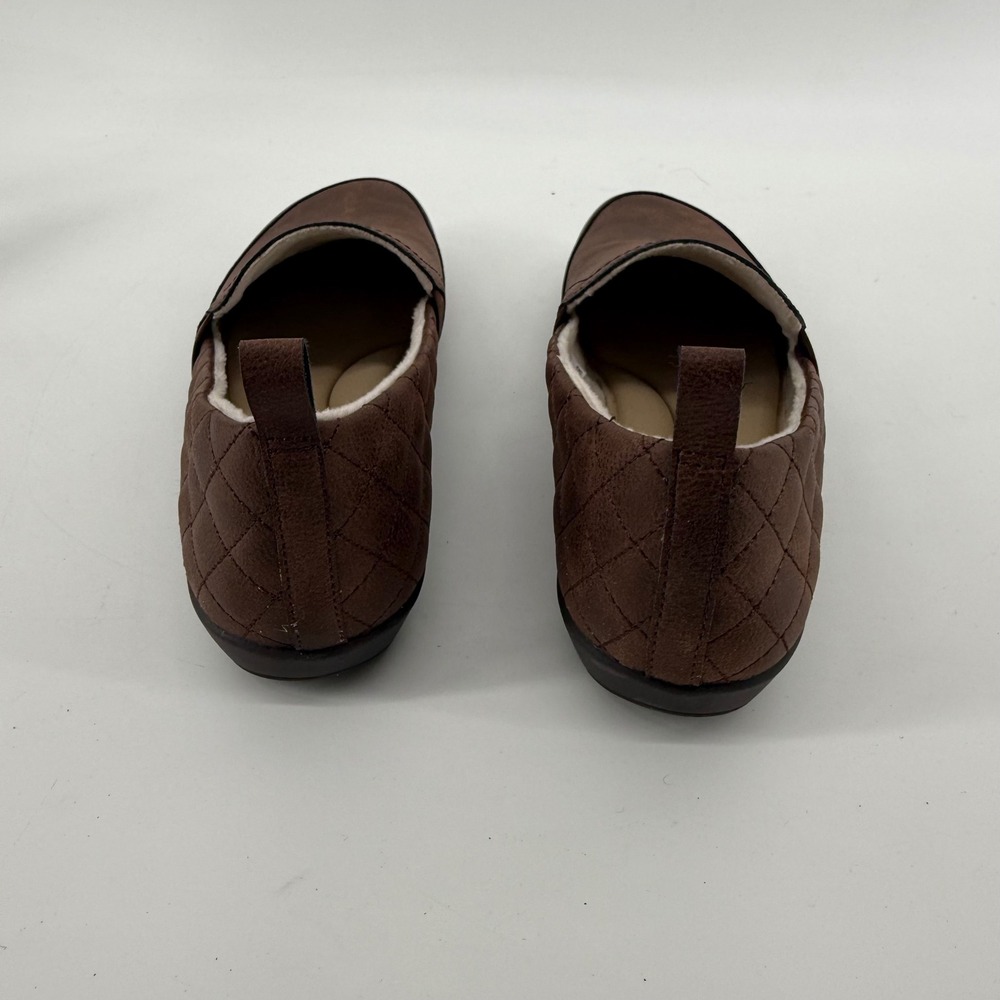 JSport by Jambu Lisa Brown Quilted Faux Fur‎  Slip On Shoes S5LSA34 Women 6.5 - Picture 4 of 8